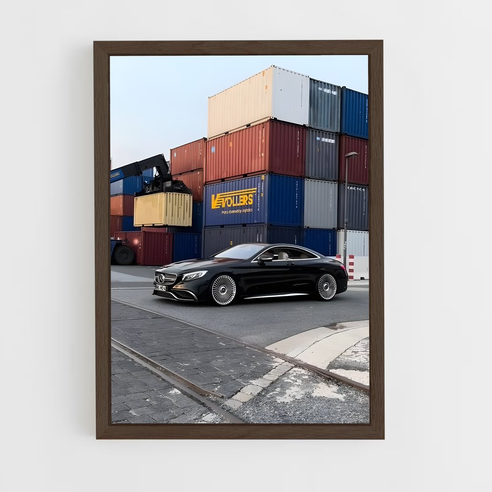 Poster Turbocharged Elegance – affiche Mercedes (vue 5)